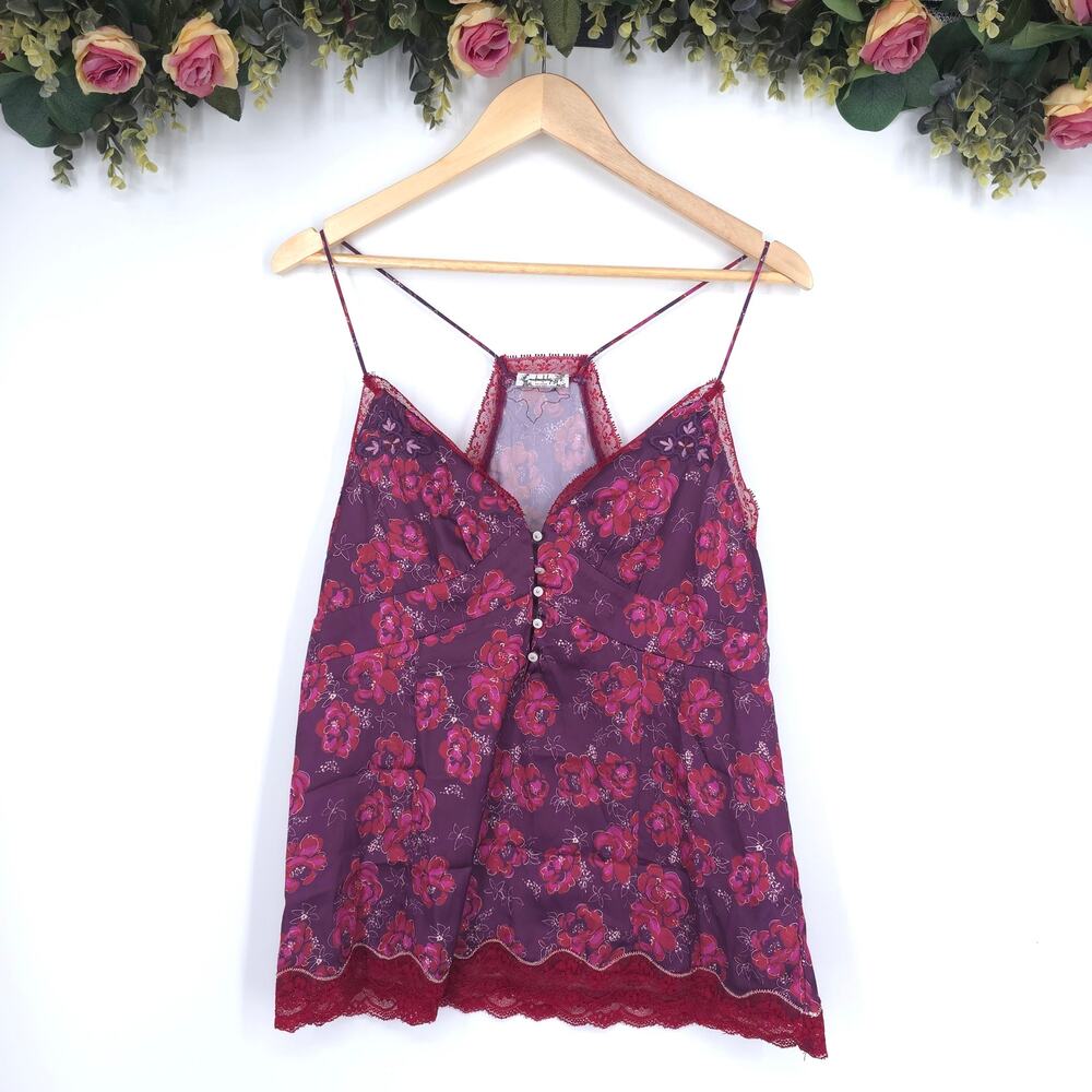 Free People Intimately Floral Night Slip Size Small